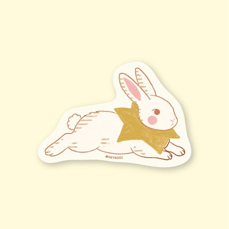 Star Bun Sticker