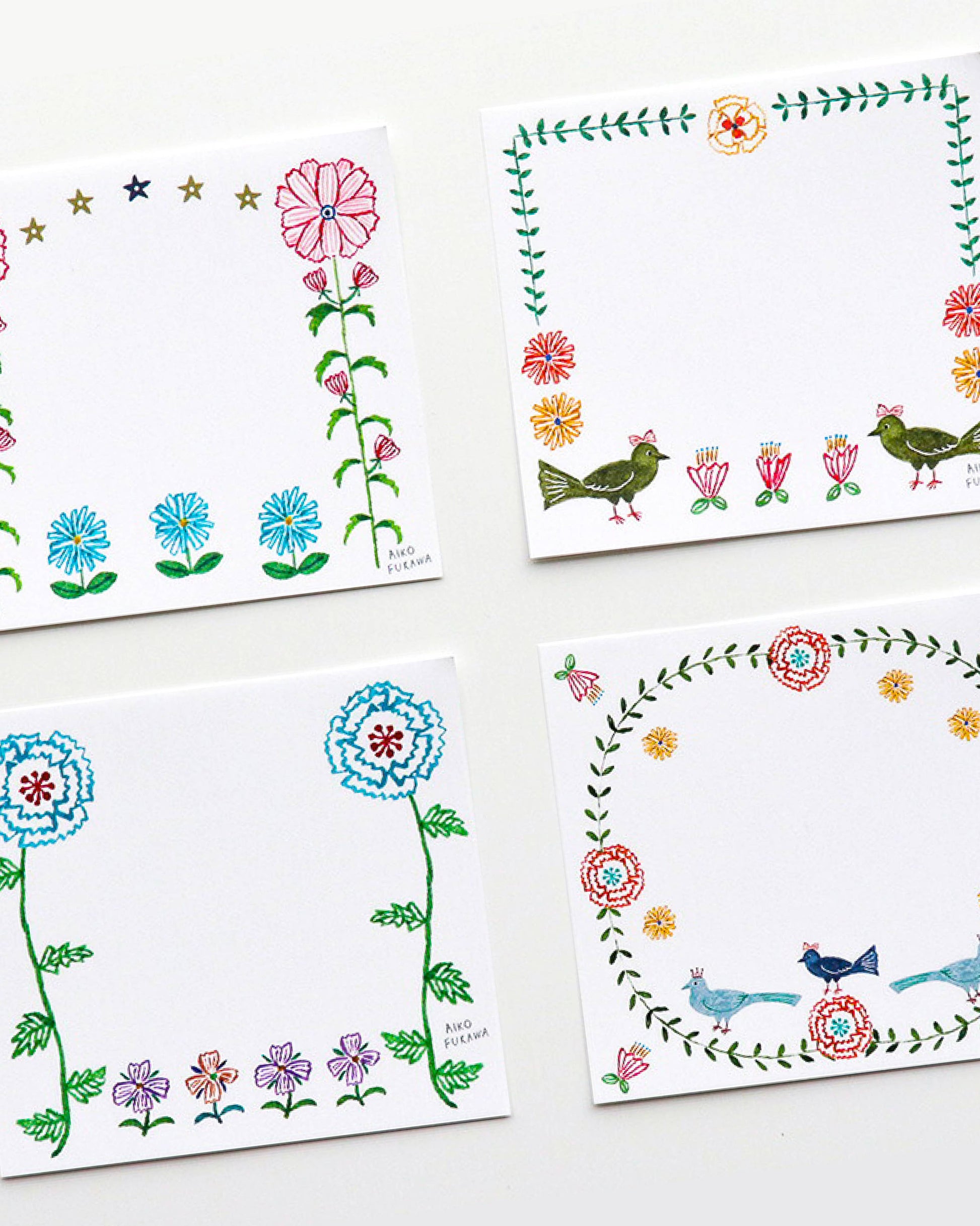 Block Memo - Flower Gate-5