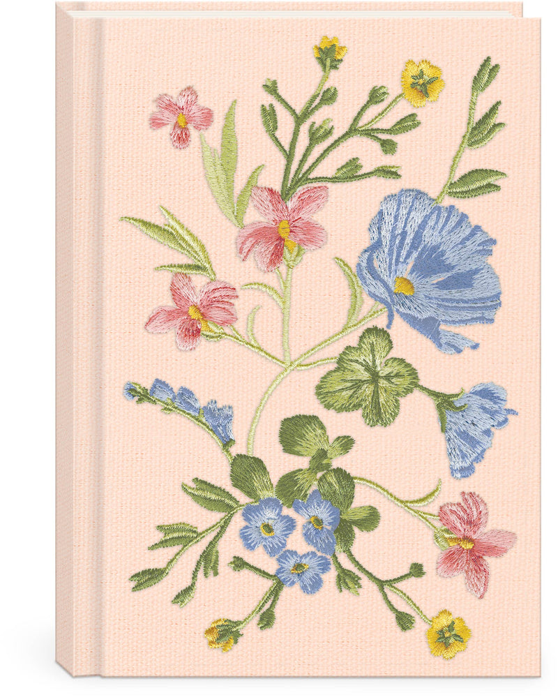 Ephemeral Garden Flowers Fabric Journal-zoom-