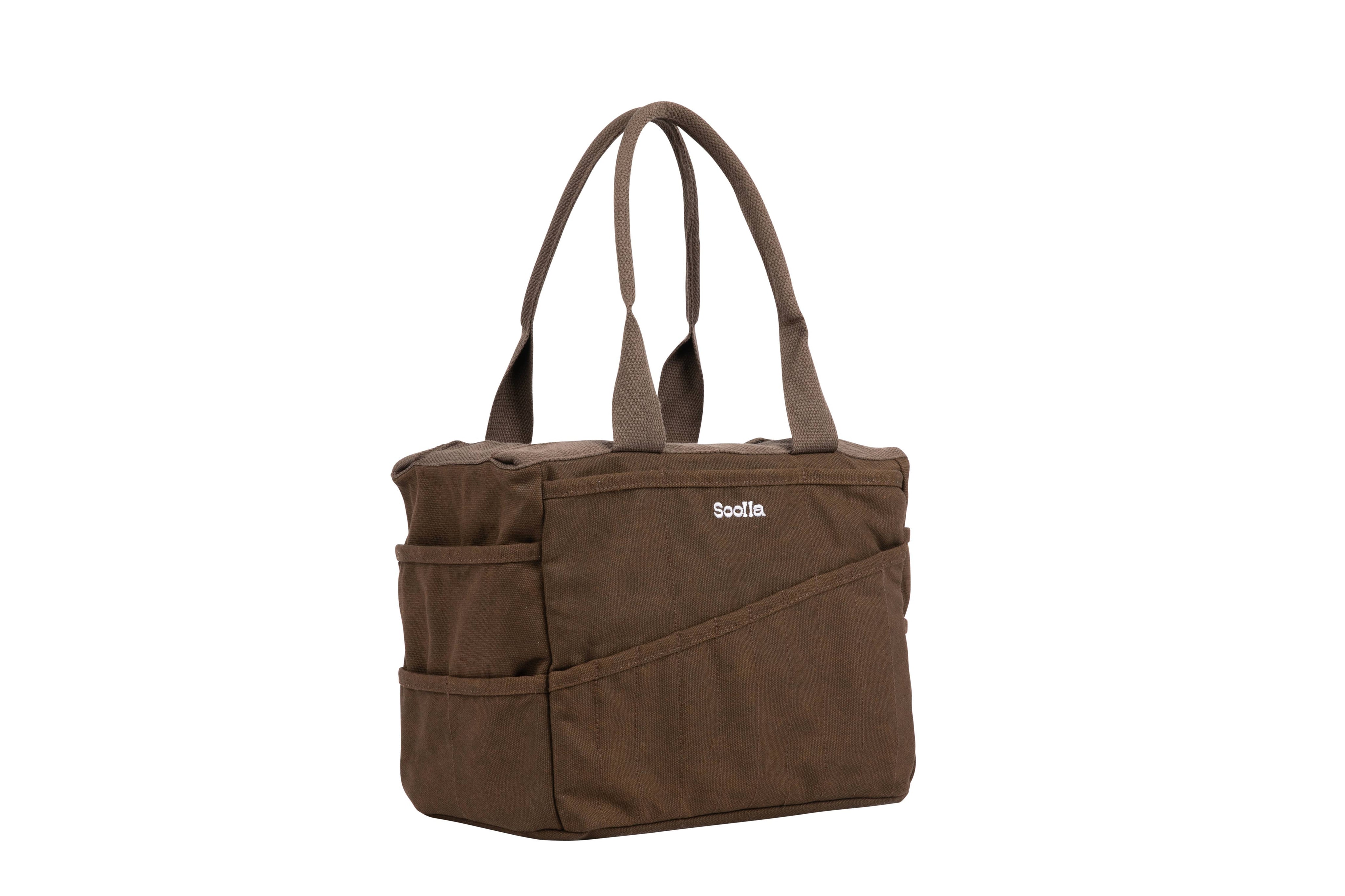 Soolla Studio Artist Bag, Coffee Bean, Craft Tote Bag-zoom-2