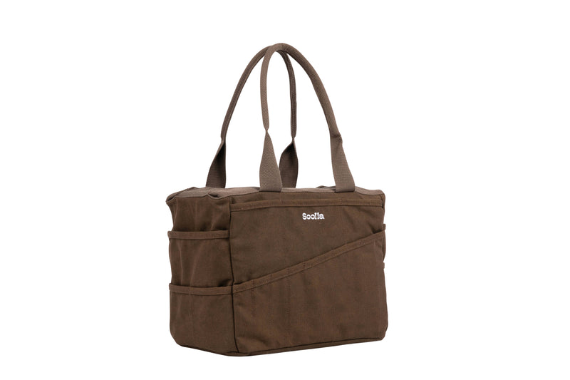 Soolla Studio Artist Bag, Coffee Bean, Craft Tote Bag-zoom-