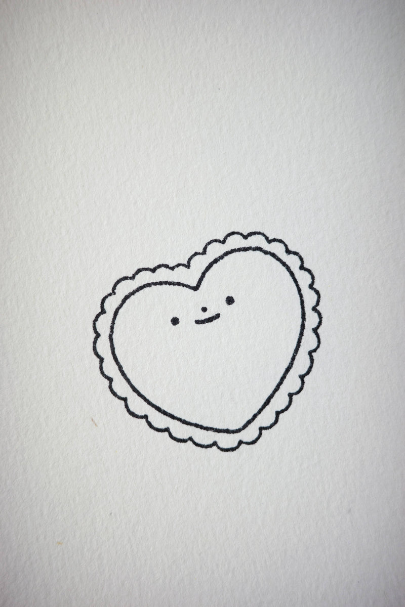 Heart Rubber Stamp-zoom-