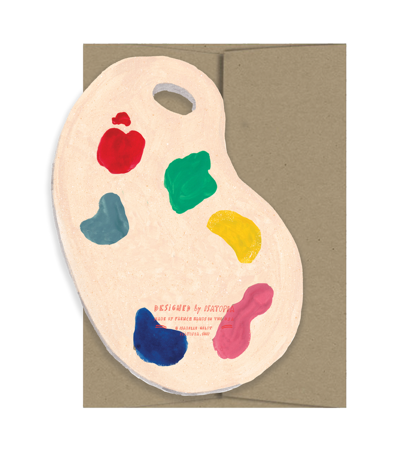Color Palette  Playtime Collection - Die Cut Card-zoom-