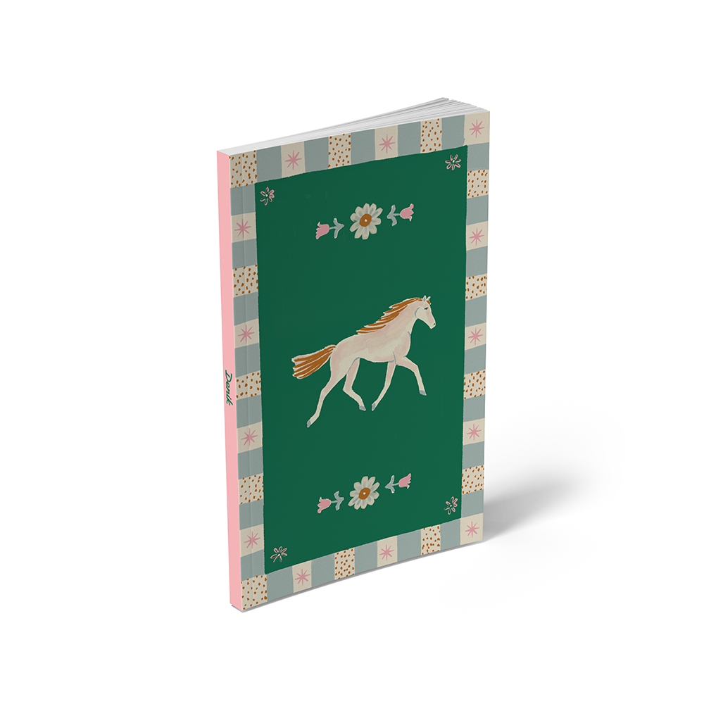 Horse Soft Touch Classic Layflat Notebook-6
