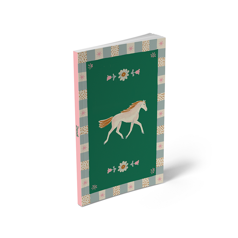 Horse Soft Touch Classic Layflat Notebook-zoom-