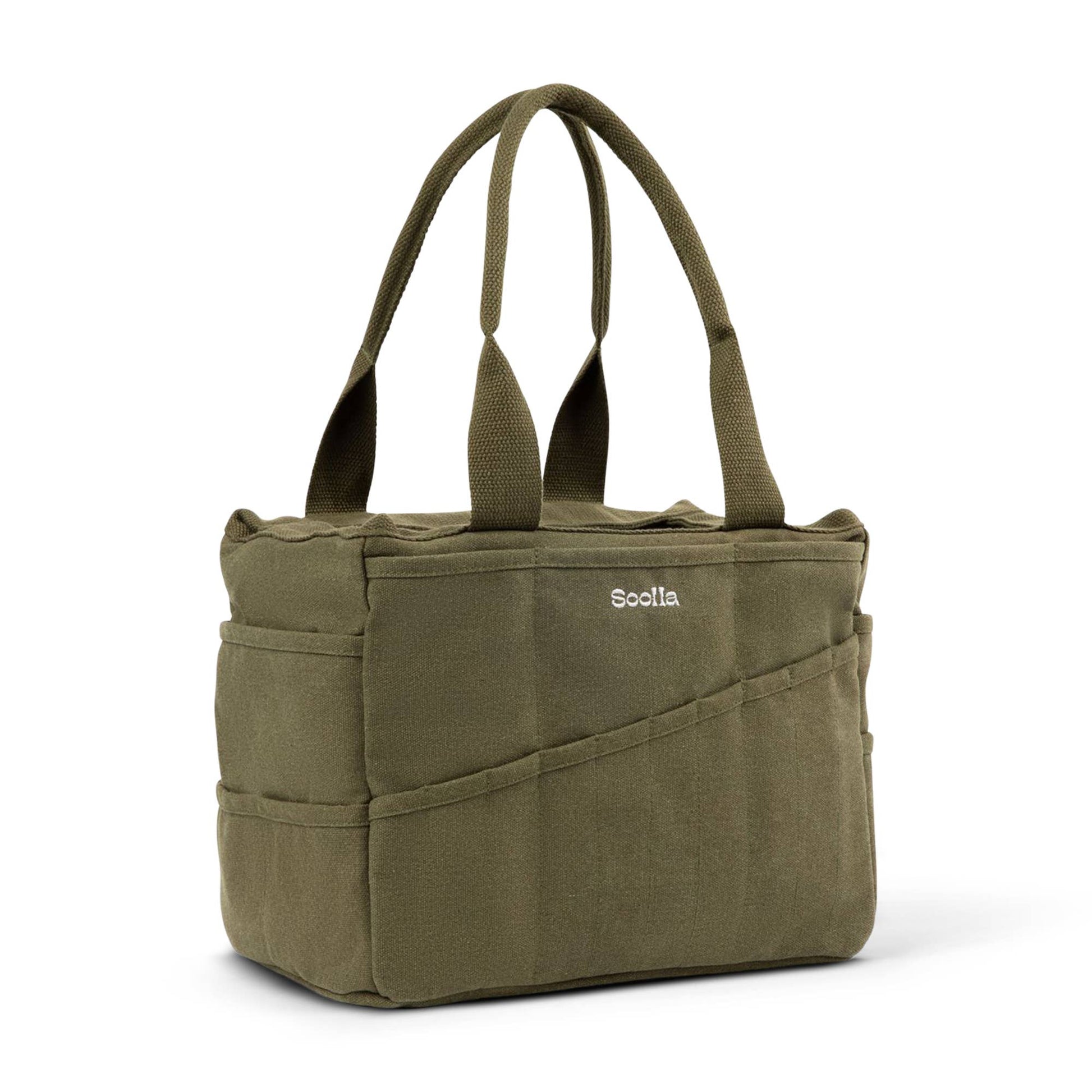Soolla Studio Artist Bag, Forest Green, Craft Tool Bag-2
