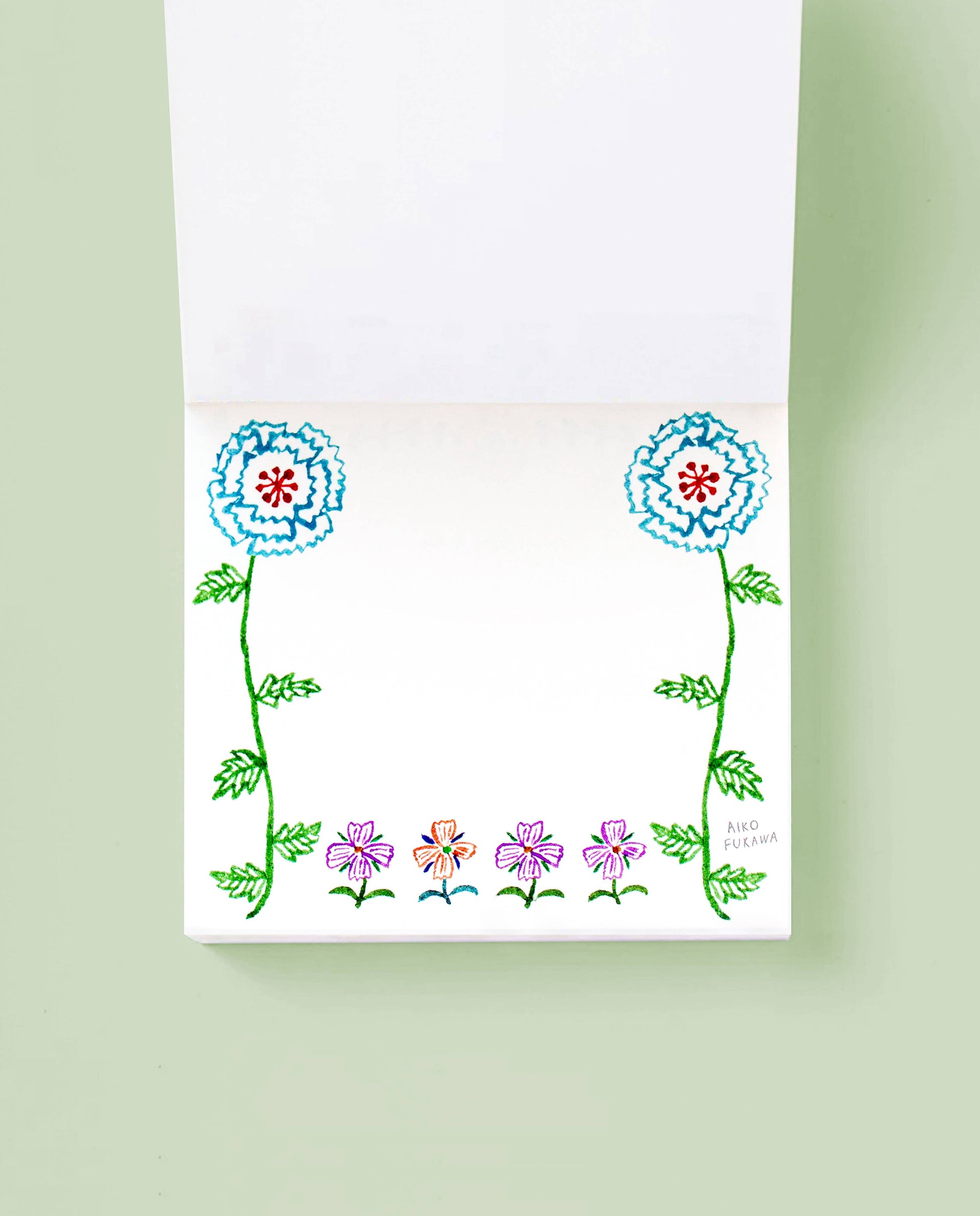 Block Memo - Flower Gate-4