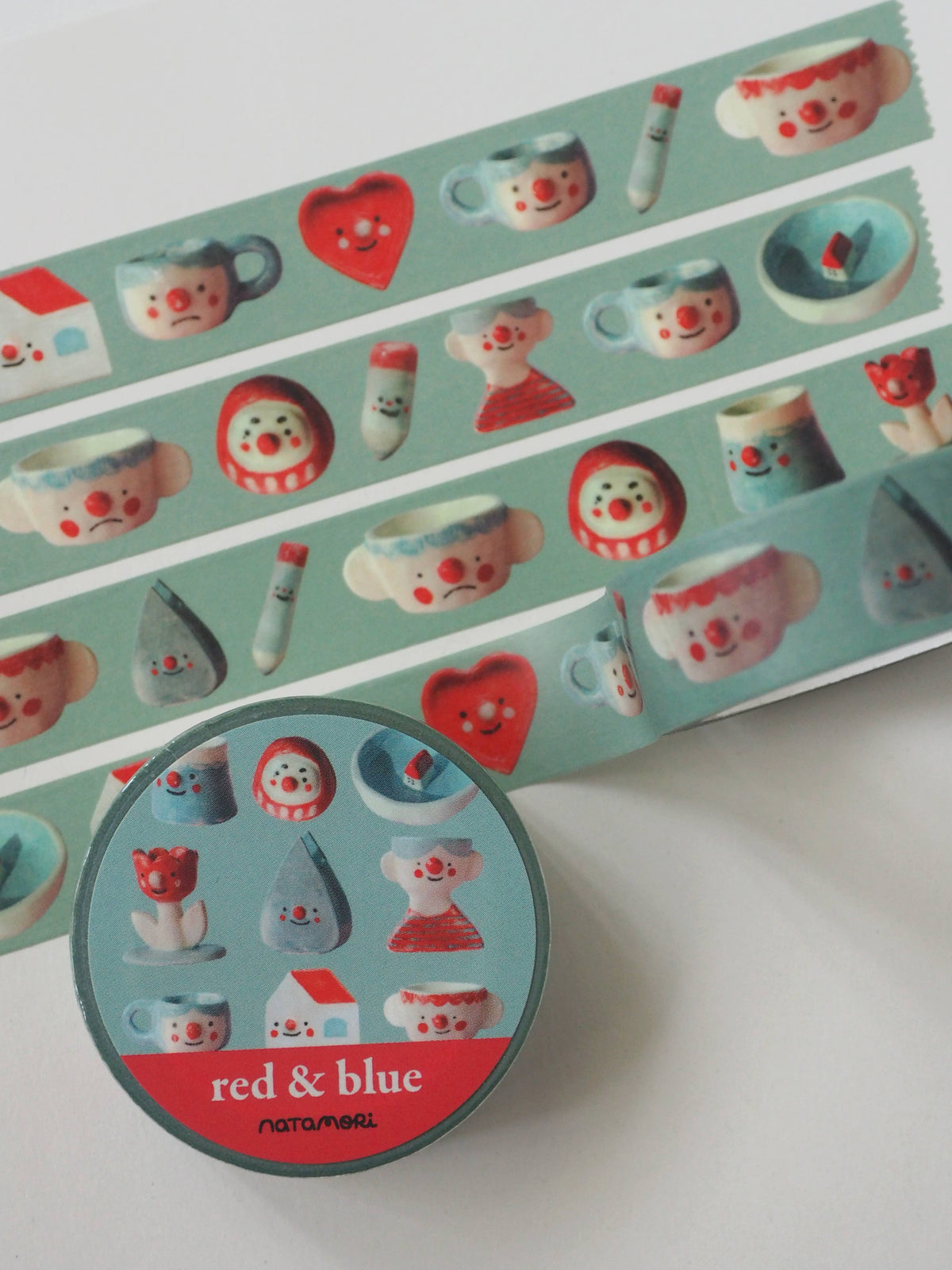 Red & Blue • Washi Tape-zoom-1