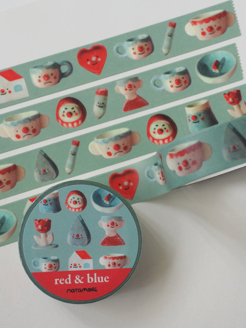 Red & Blue • Washi Tape-zoom-