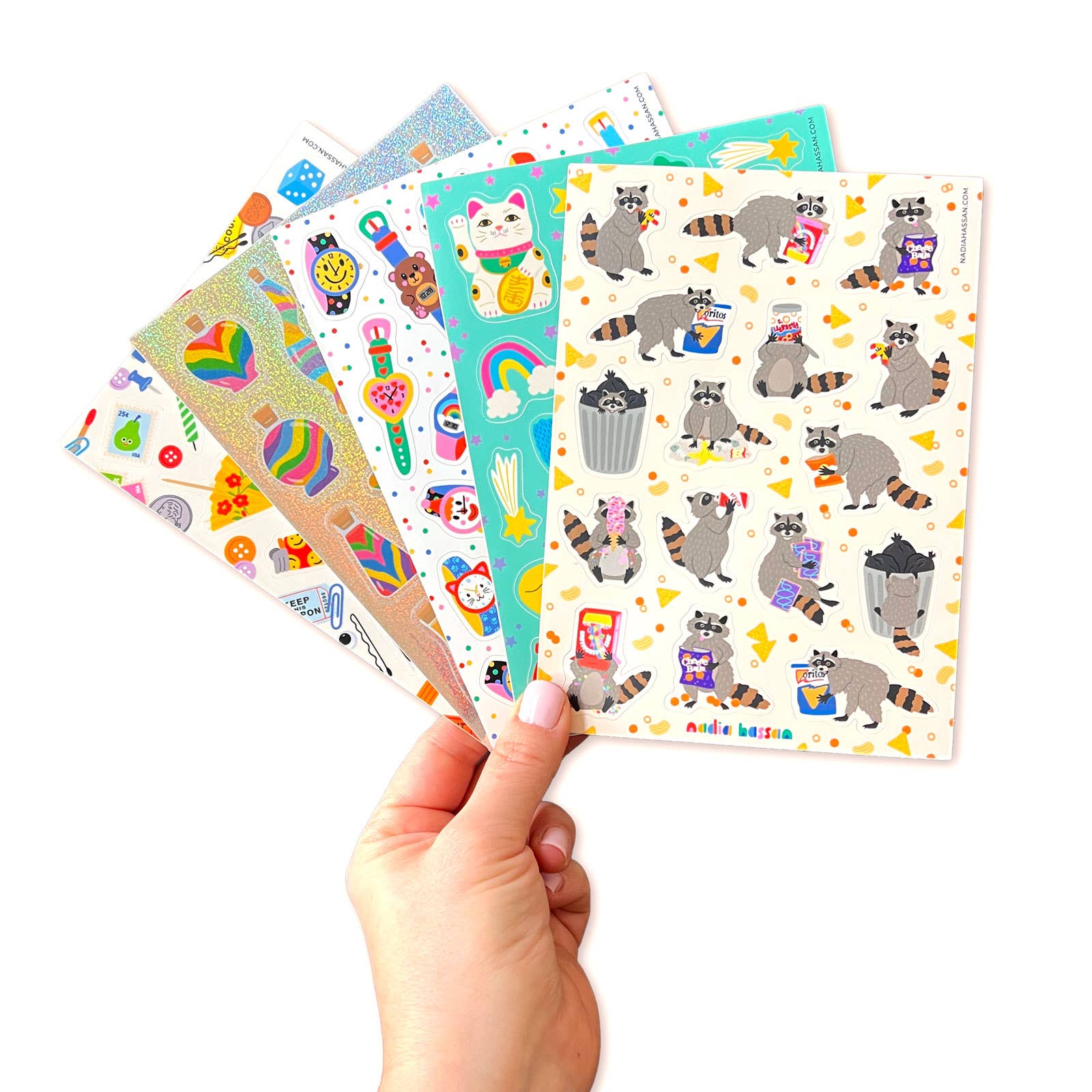 Sand Art 5x7 Glitter Sticker Sheet-3