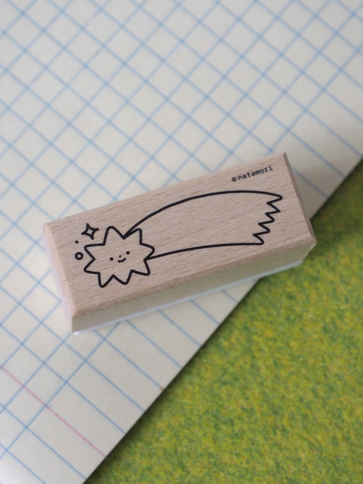Shooting Star Rubber Stamp-zoom-3