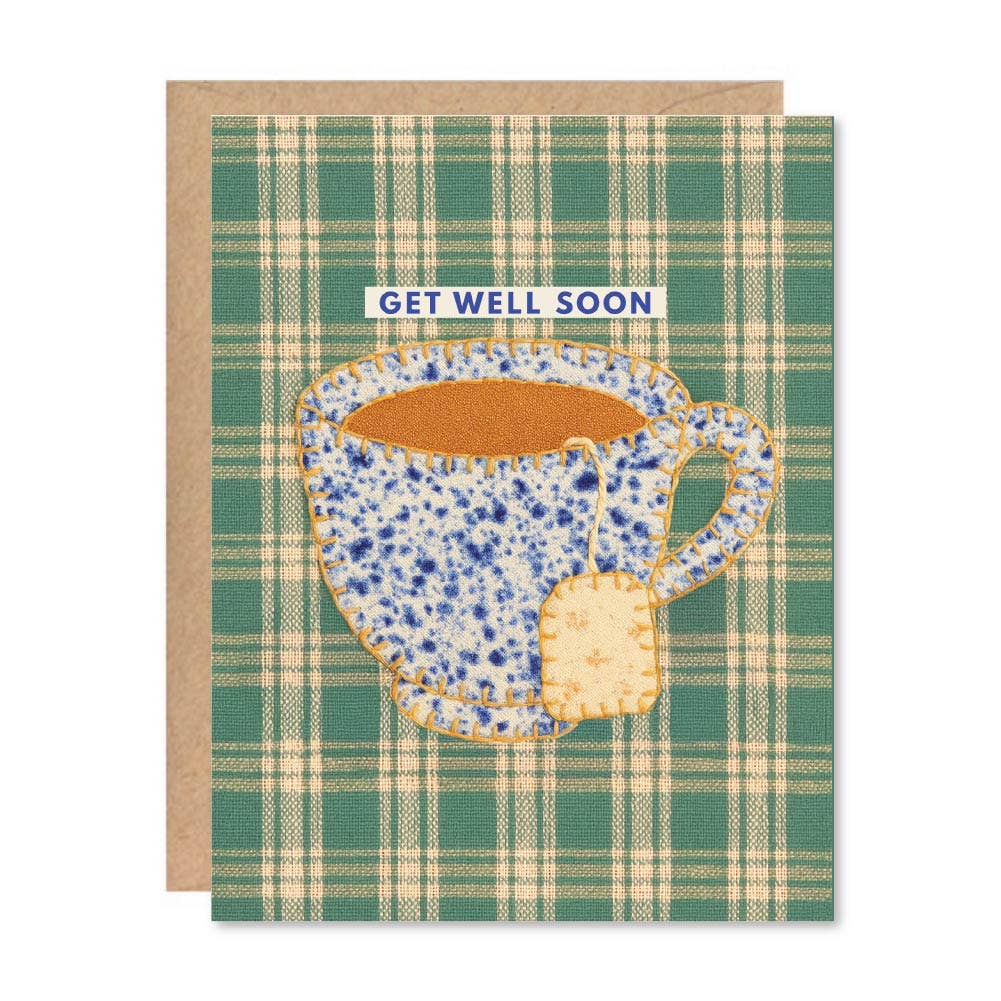 Greeting Card - Get Well Tea-1