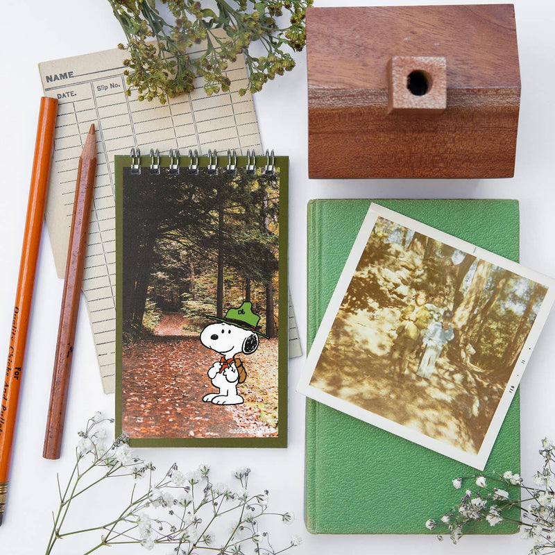 3P4 x Peanuts® - Snoopy Scout Mini Notebook-zoom-