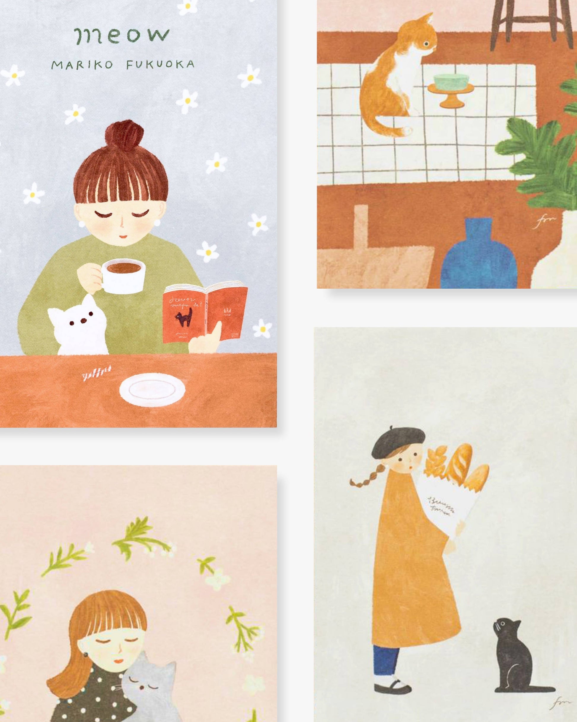 Postcard Set - Meow-3