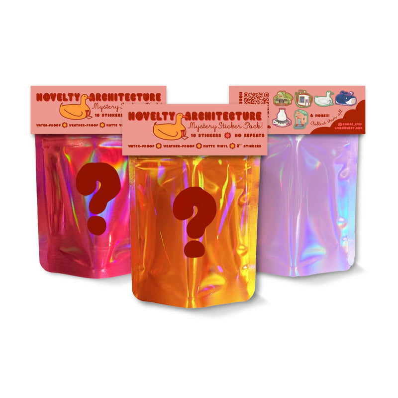 Mystery Novelty Architecture Sticker Pack-zoom-