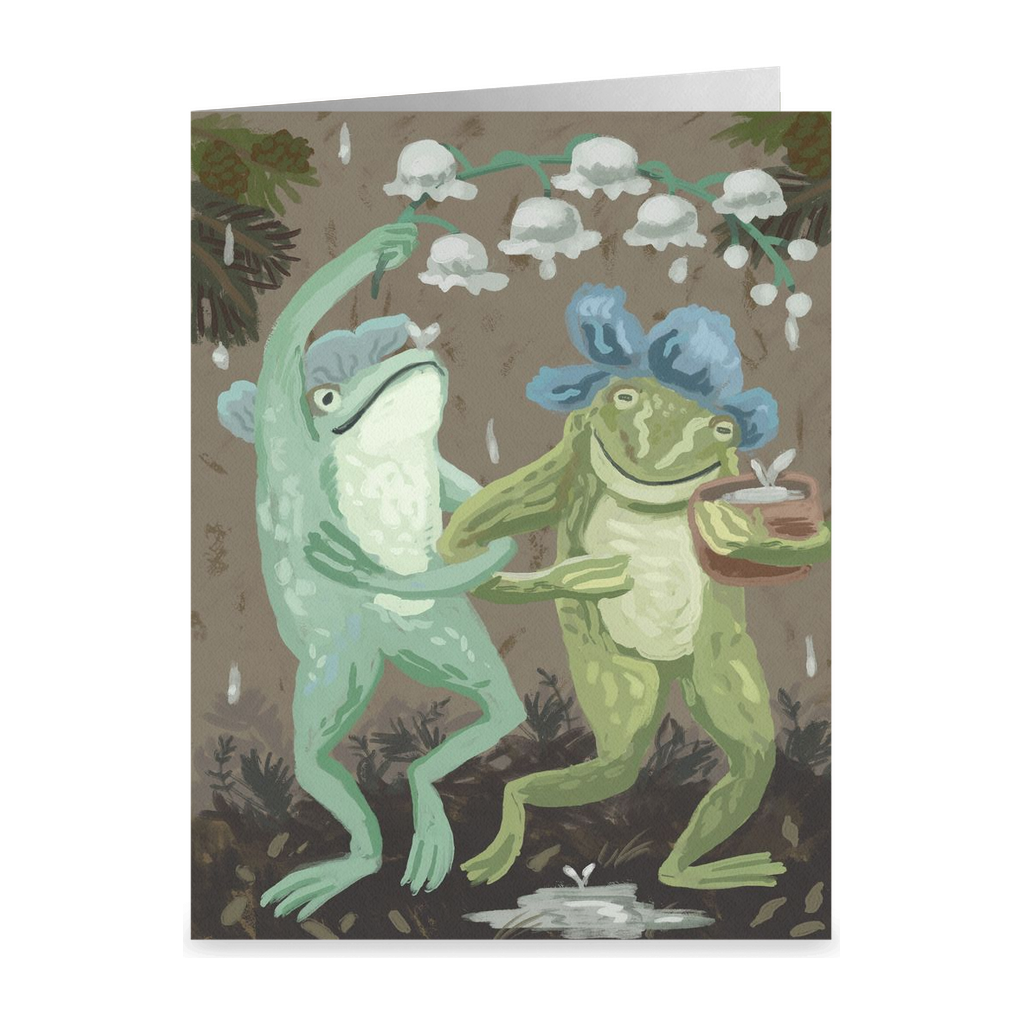 Frog Rain Dance Card-zoom-2