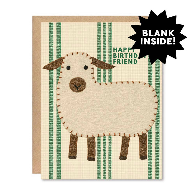 Greeting Card - Birthday Sheep-zoom-