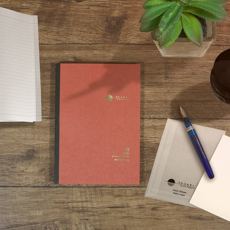 Yu-sari Notebook for Fountain Pen - B5-zoom-