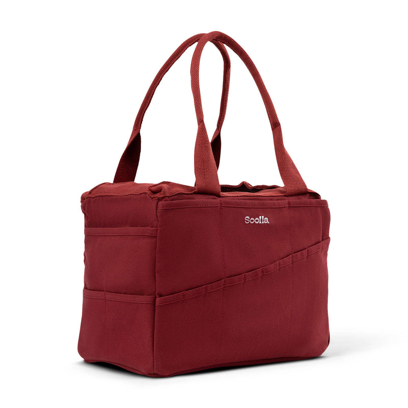 Soolla Studio Artist Bag, Sangria, Knitting Crochet Yarn Bag-zoom-