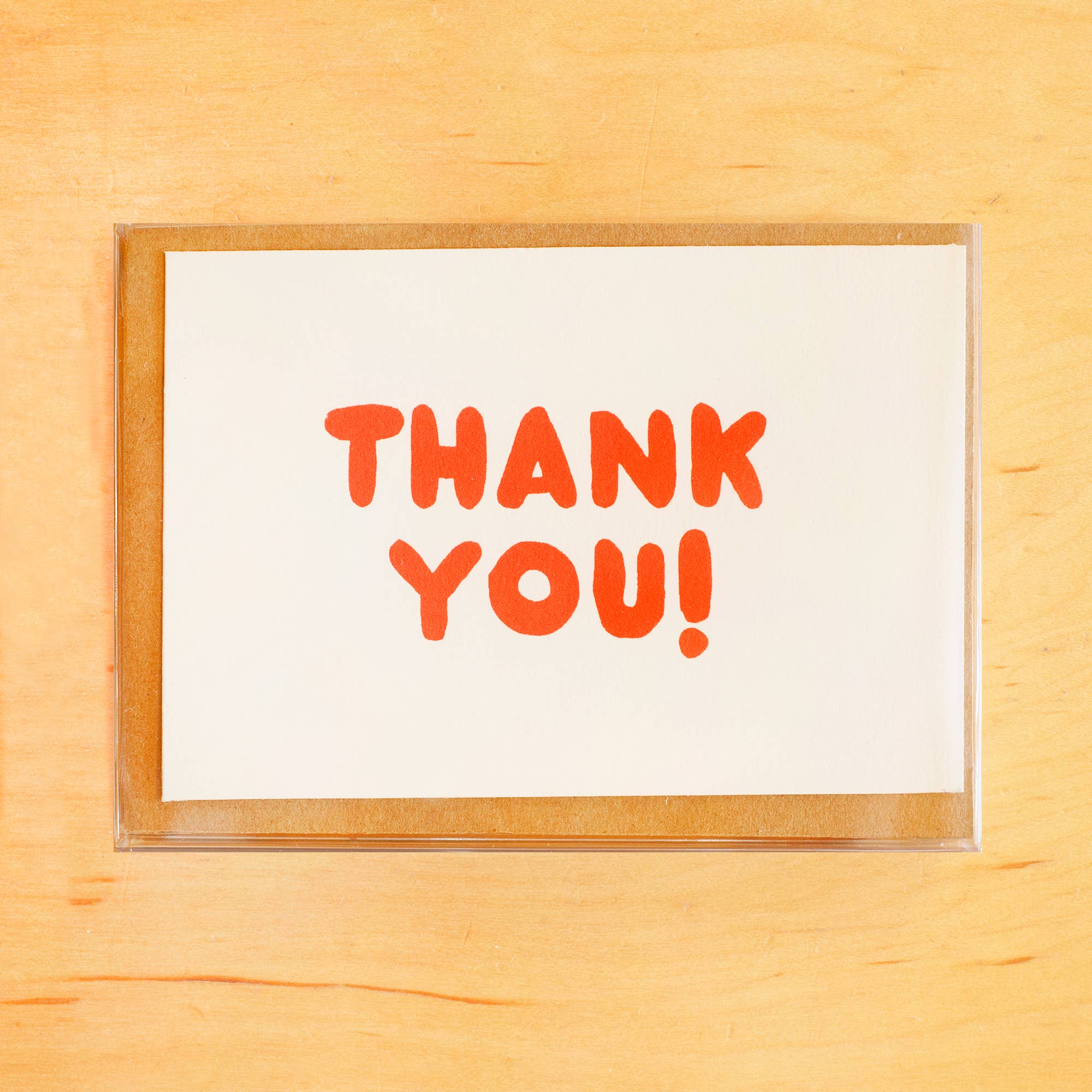 Thank you Primary Color Notecards Box of 8