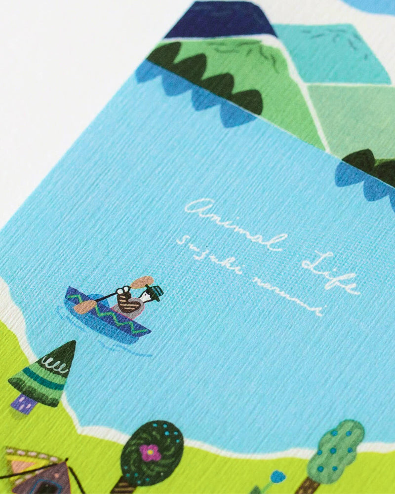 Writing Pad - Animal Life-zoom-
