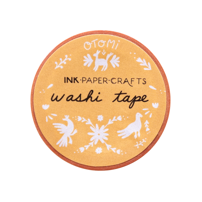 Otomi Washi Tape In Mustard-zoom-