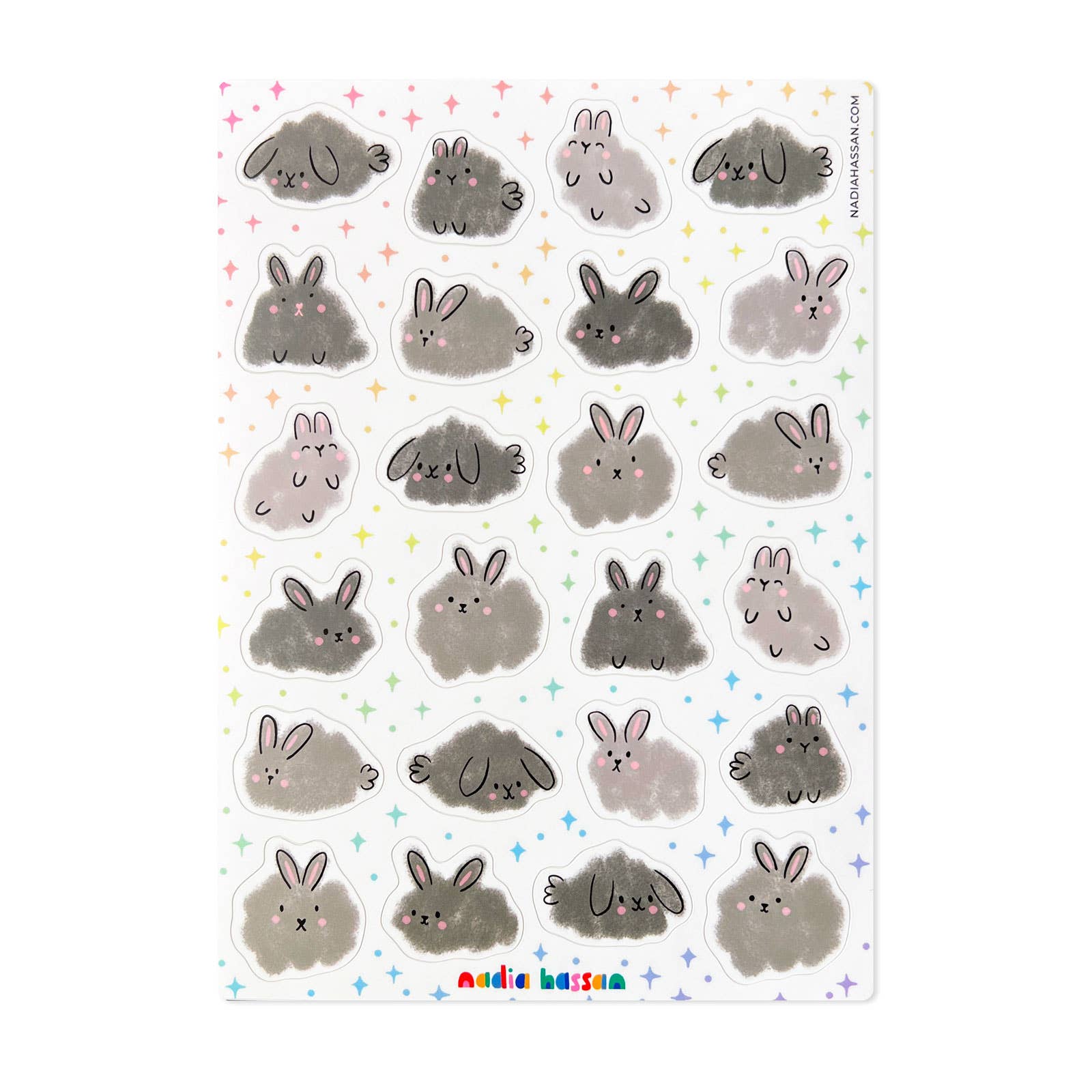 Dust Bunnies 5x7 Sticker Sheet