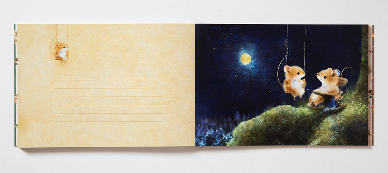 100 Writing & Crafting Paper - Little Animals of the Forest-zoom-