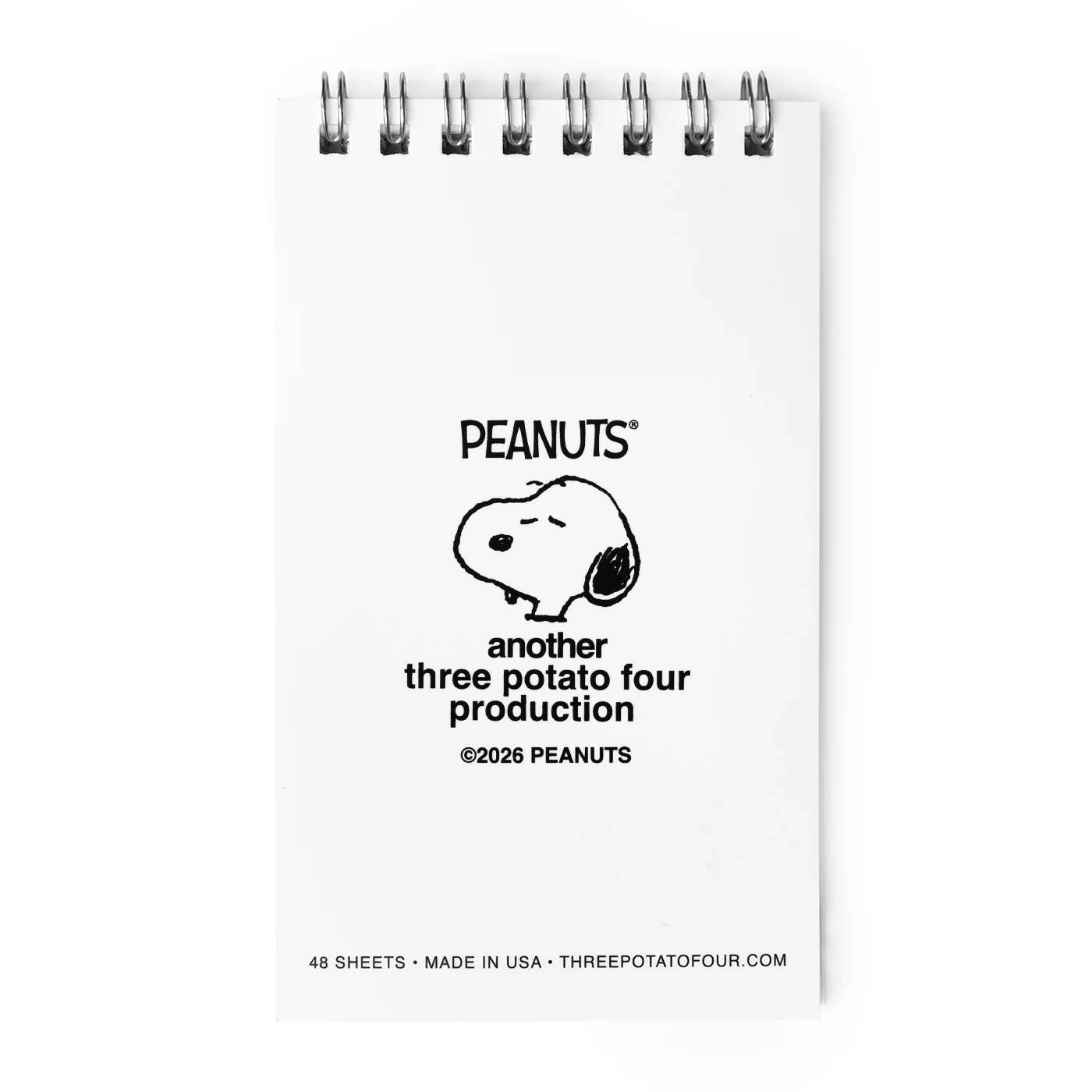 3P4 x Peanuts® - Snoopy Watermelon Mini Notebook-2