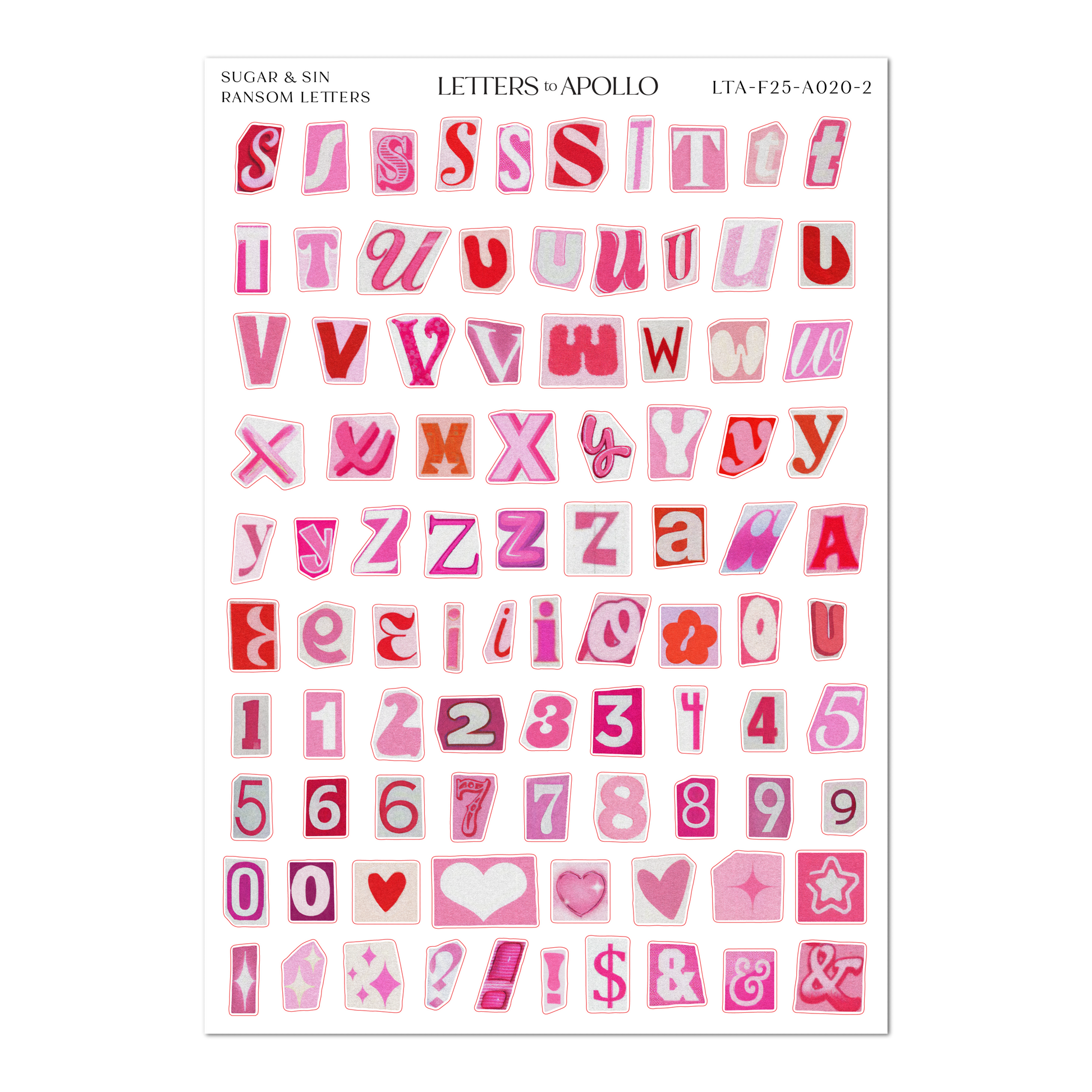SUGAR & SIN RANSOM LETTERS-3
