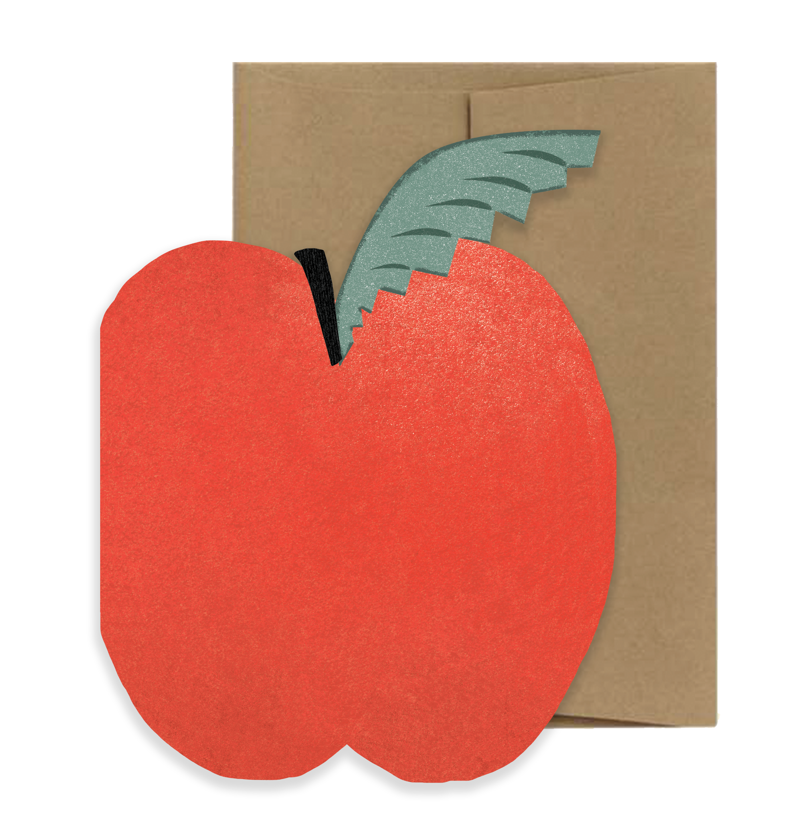 Big Apple Card Die Cut Card