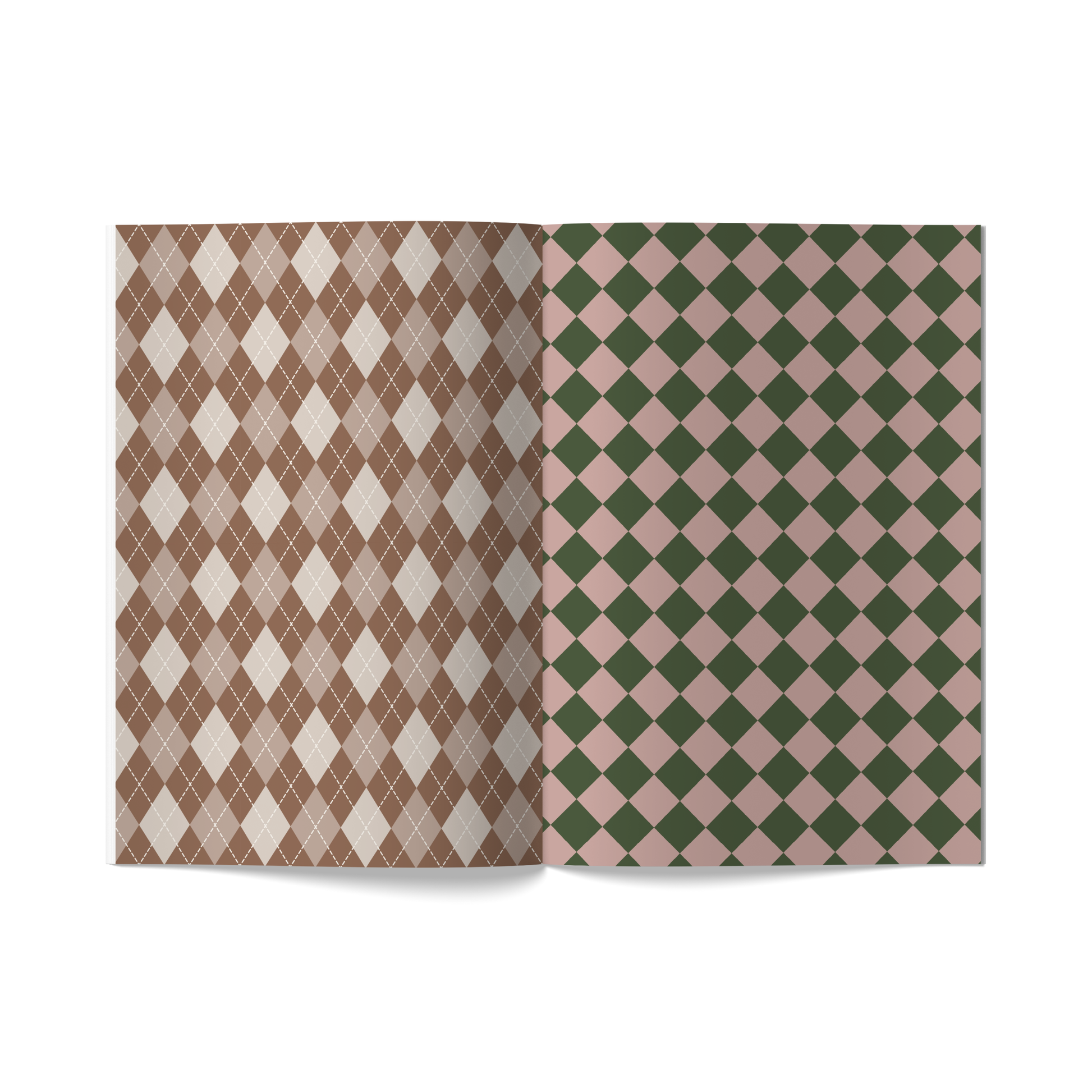 The Autumn Plaids • Scrapbooking Paper Booklet-6