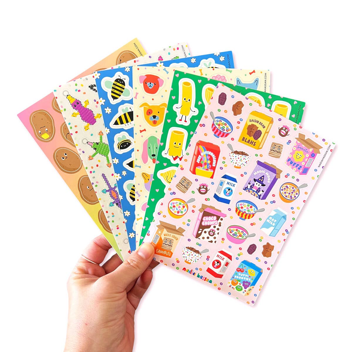 Delightful Doggos 5x7 Sticker Sheet-zoom-2