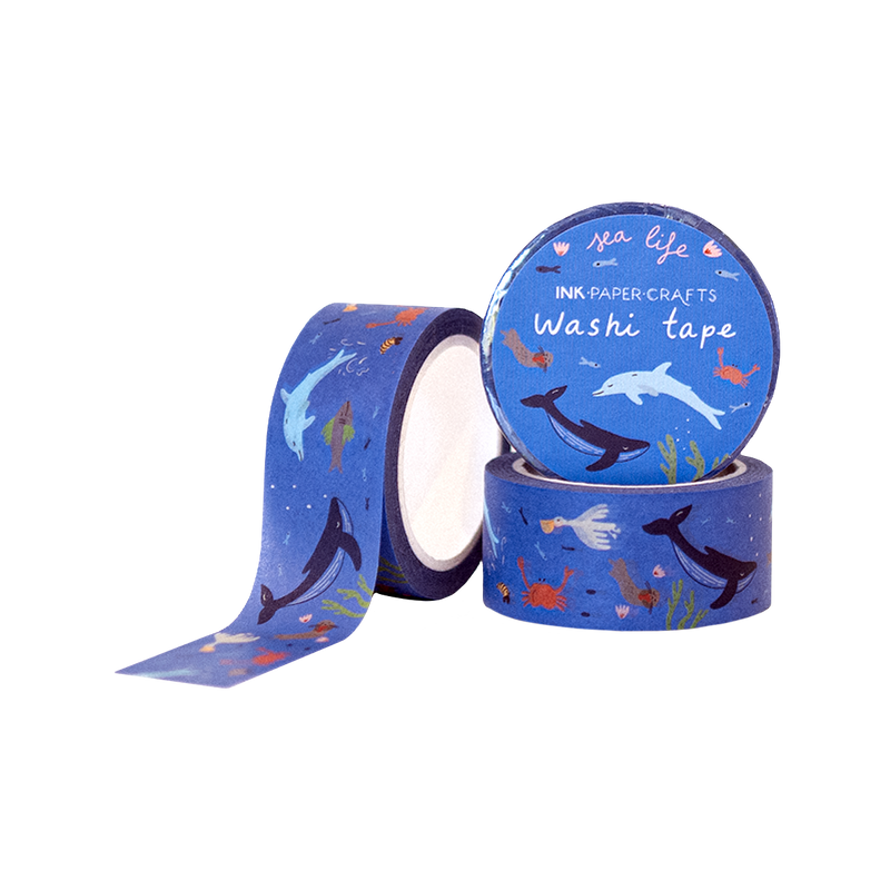 Sea Life Washi Tape-zoom-