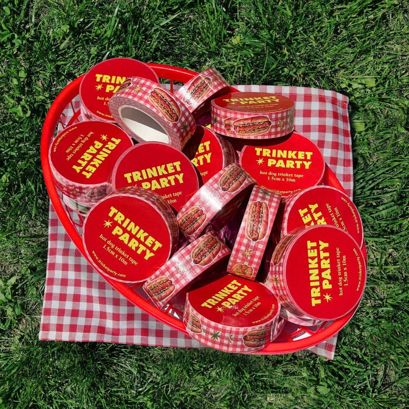 Hot Dog Trinket Washi Tape-zoom-