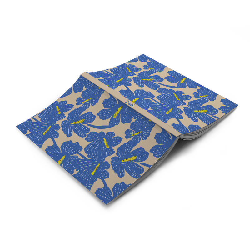 Hibiscus Classic Layflat Notebook-zoom-