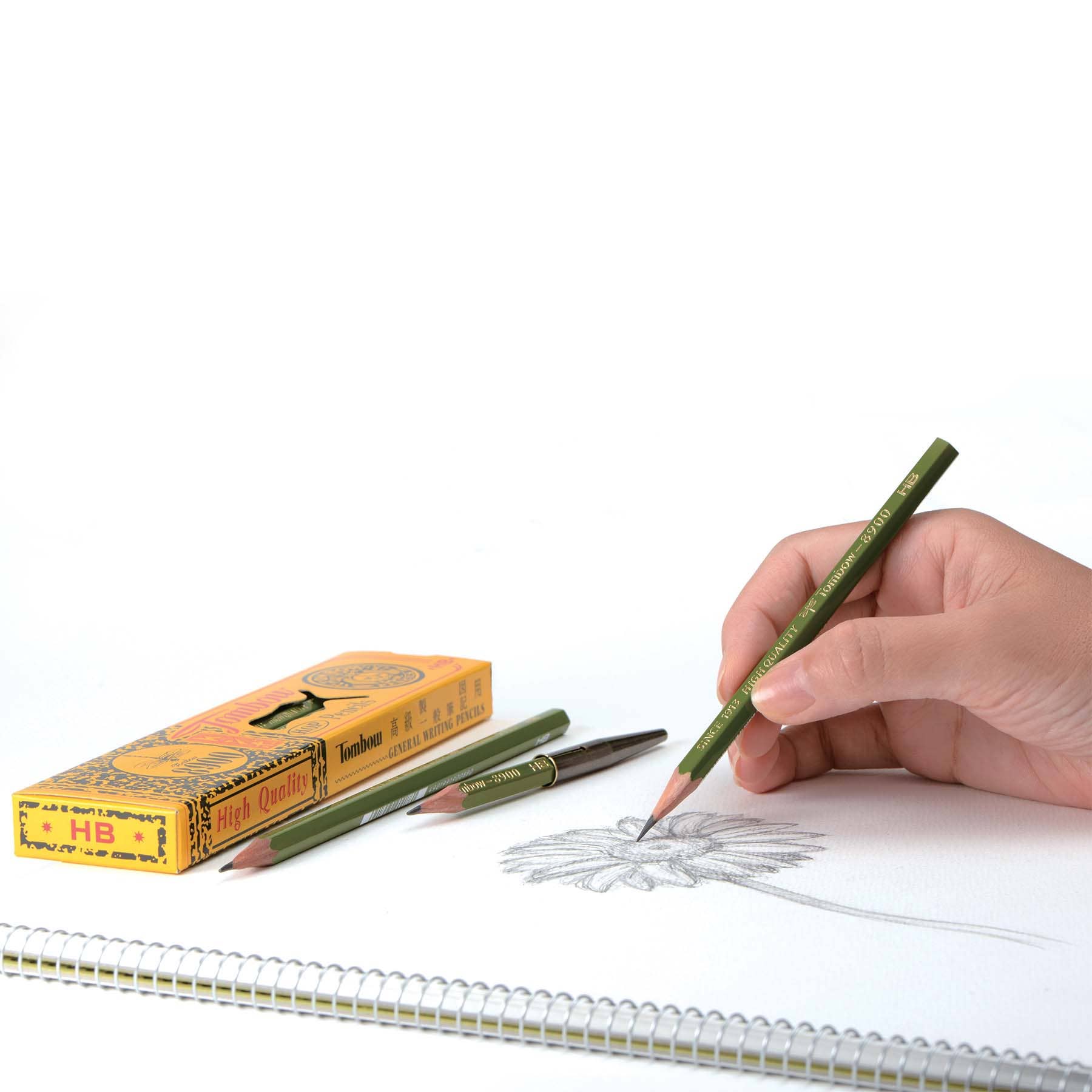 8900 Drawing Pencils - 2B-7