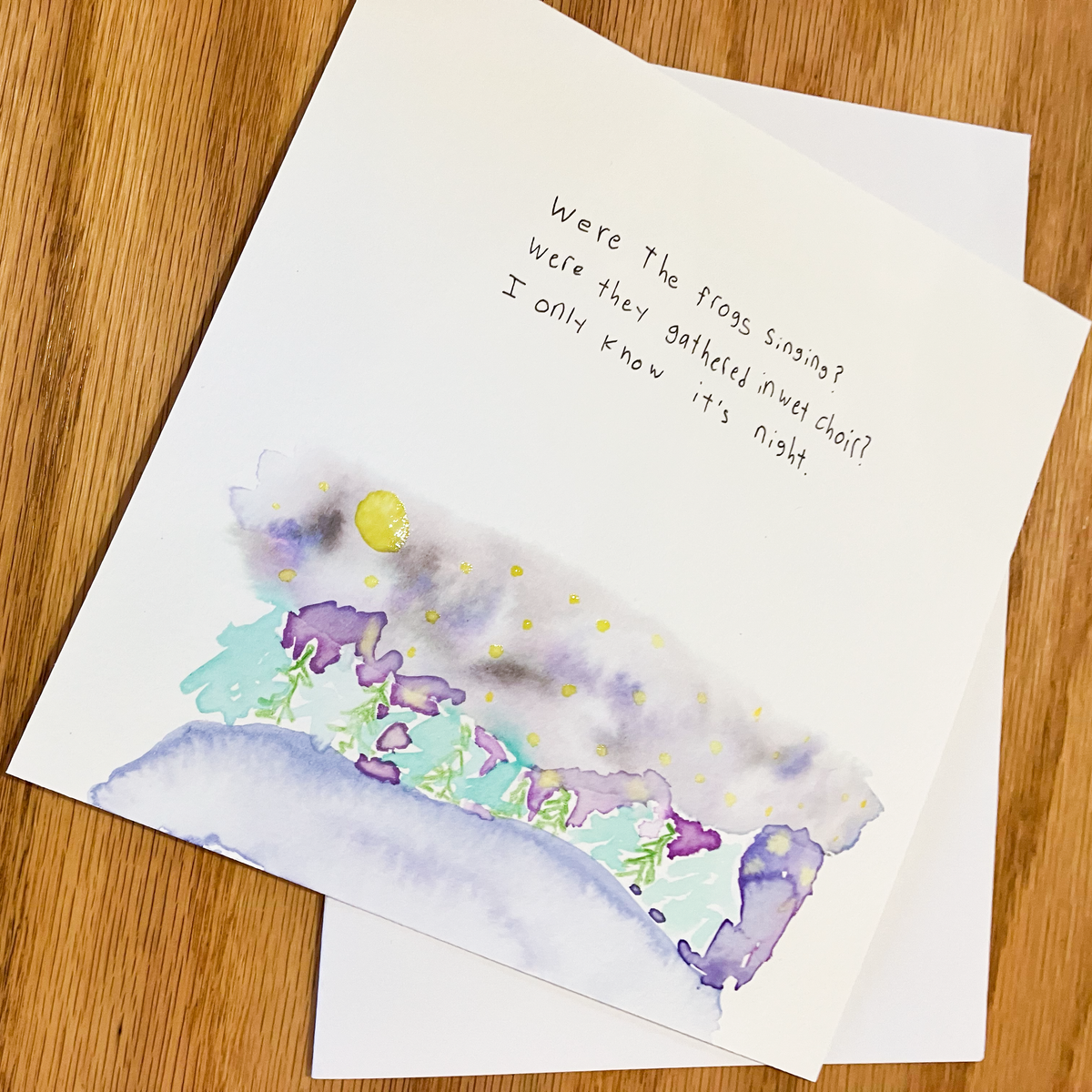 Watercolor Illustrated Haiku Workshop-2