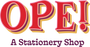 Ope! A Stationery Shop