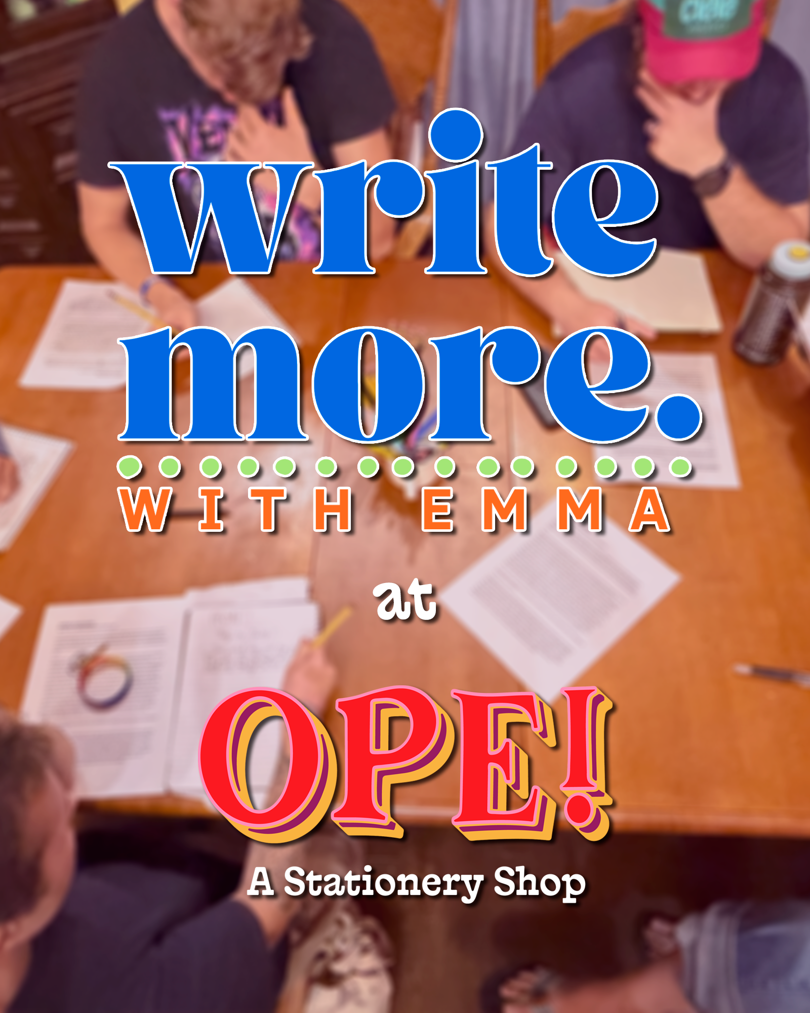 Creative Writing at Ope!-1