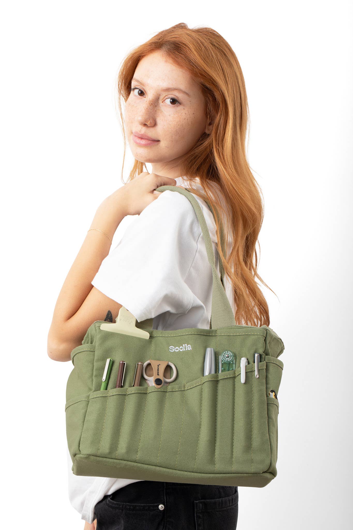 Soolla Studio Artist Bag, Ganja Green-zoom-2