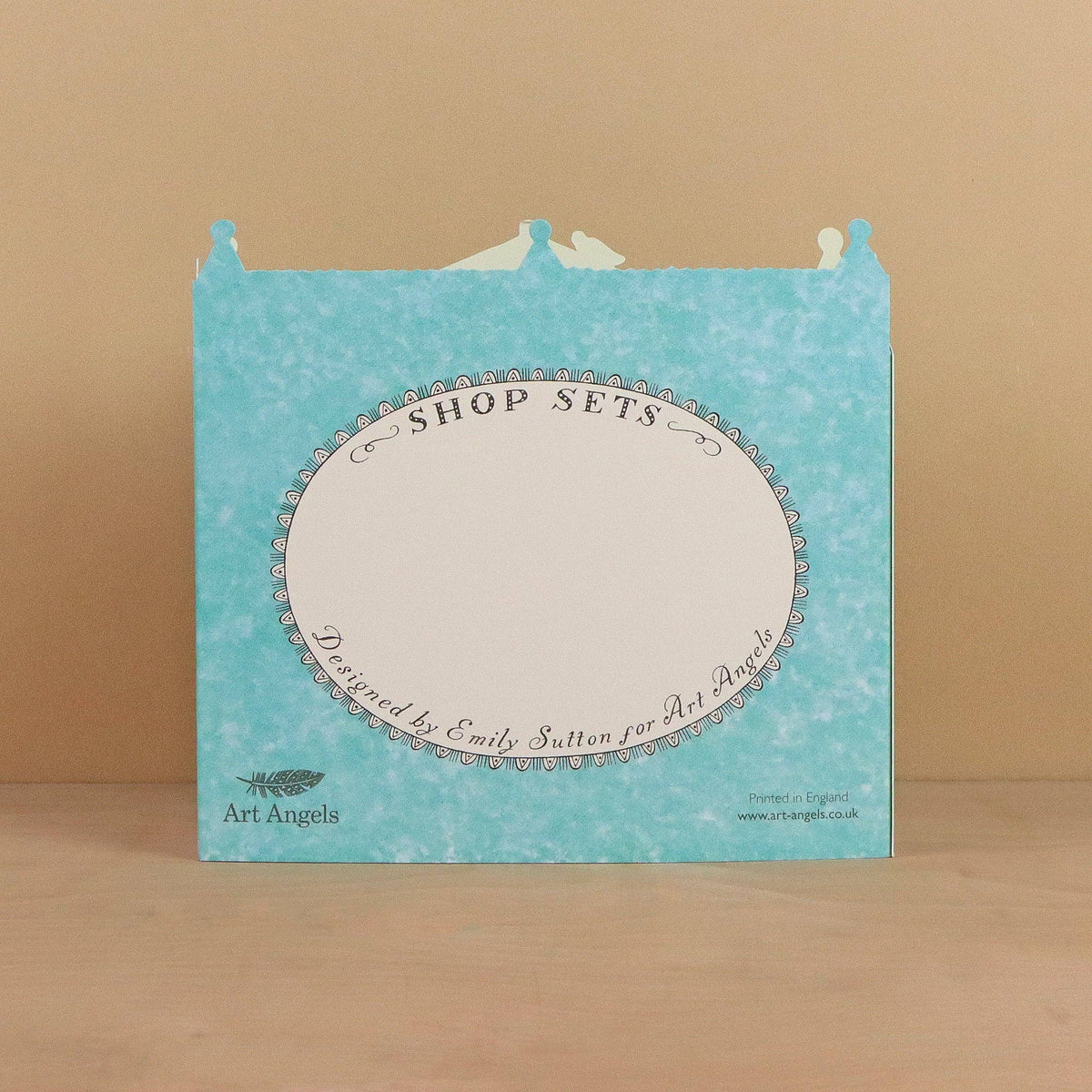 Bookshop 3D Die-Cut Greeting Card-3