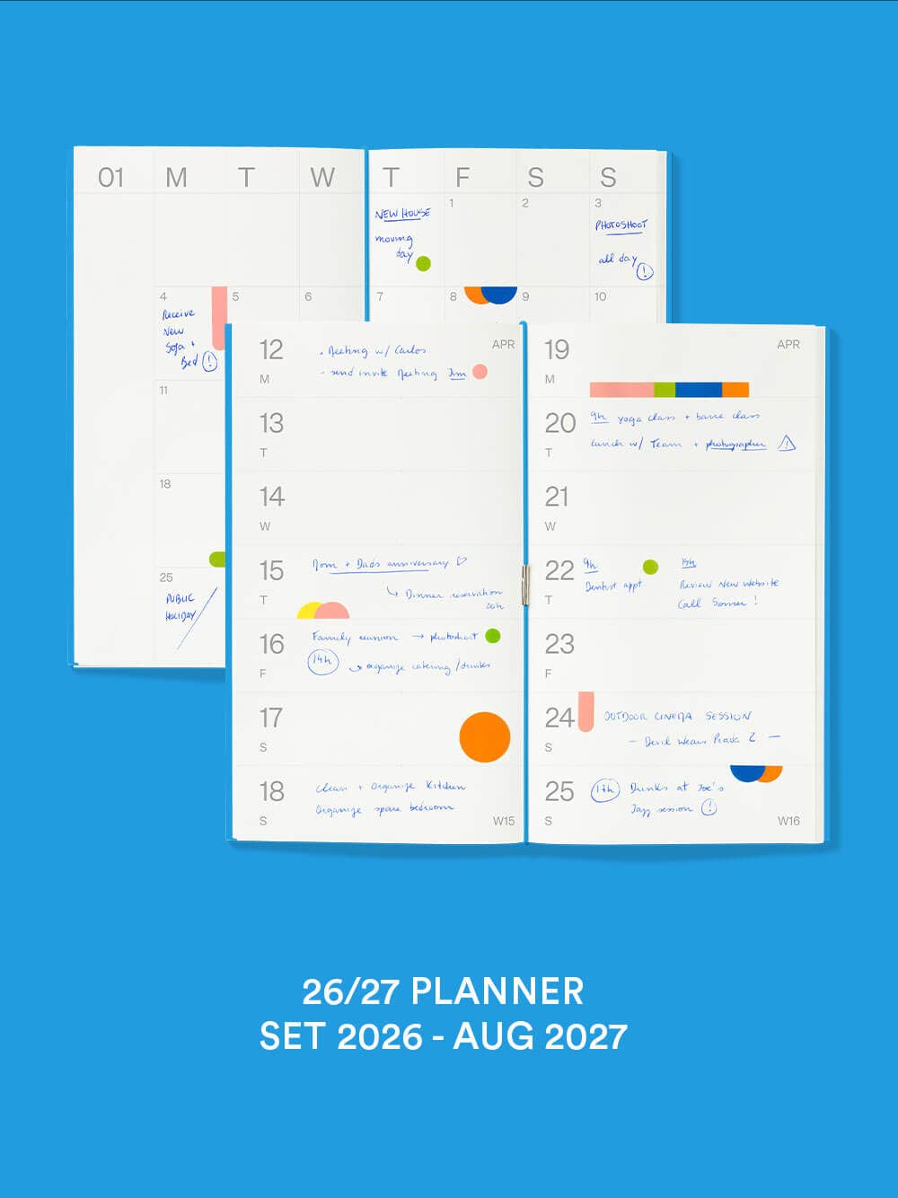Notebook Refills: Undated Planner-3