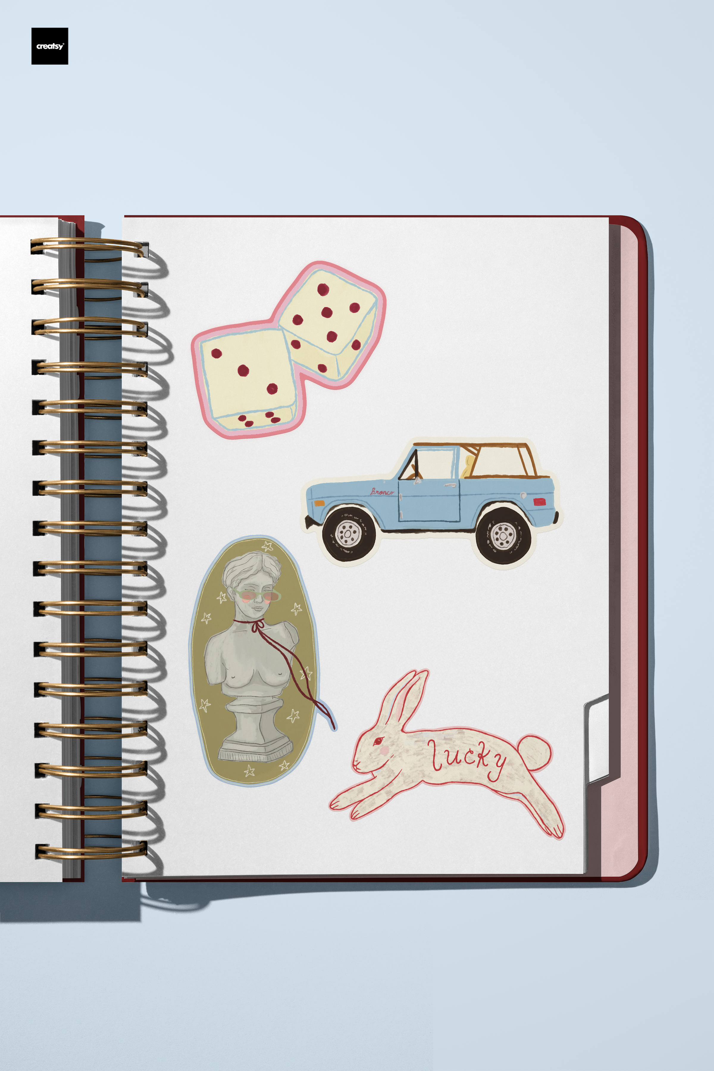 Butter Queen Die-Cut Sticker