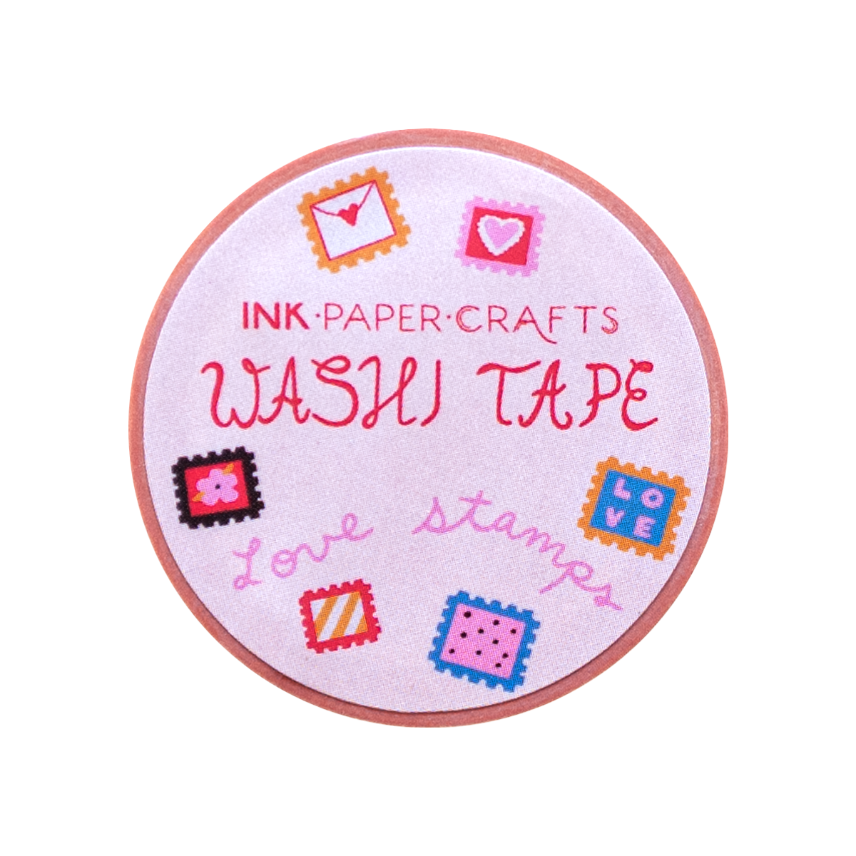 Love Stamps Washi Tape