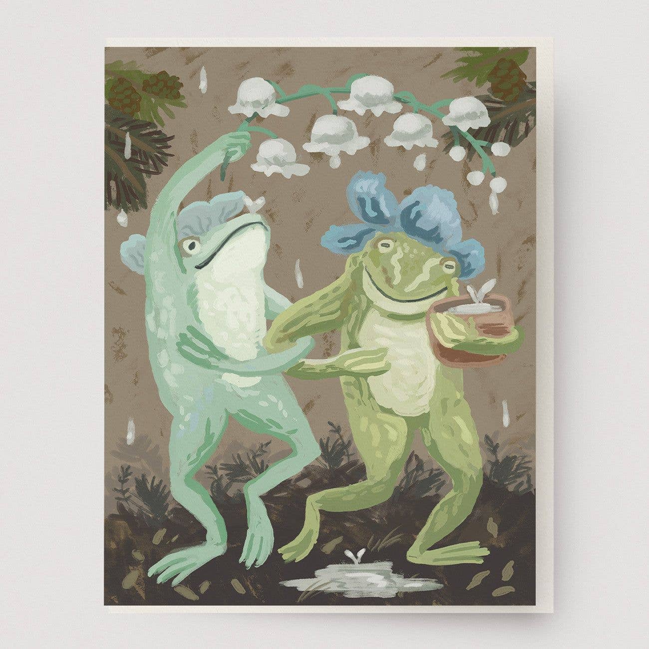 Frog Rain Dance Card-zoom-1