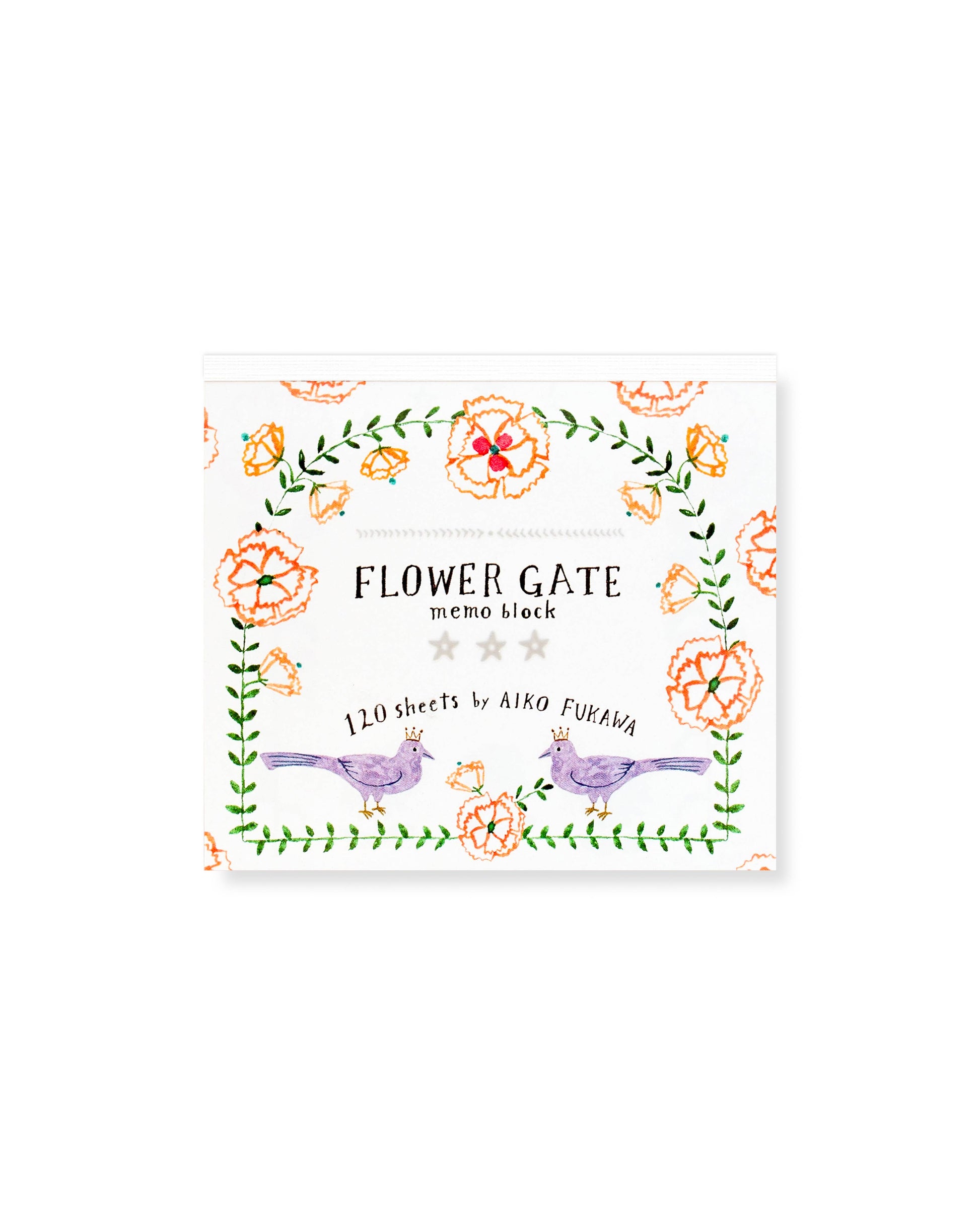 Block Memo - Flower Gate-1
