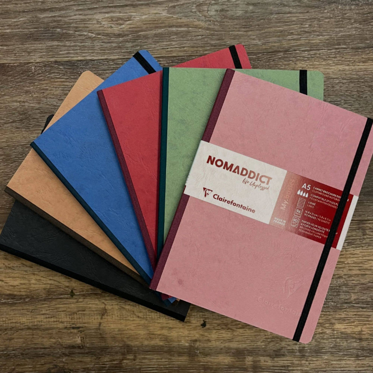 Clairefontaine Clothbound Notebooks A5-8