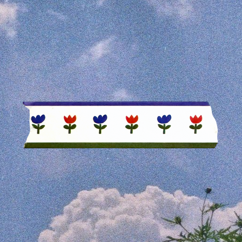 Tulips Washi Tape-zoom-