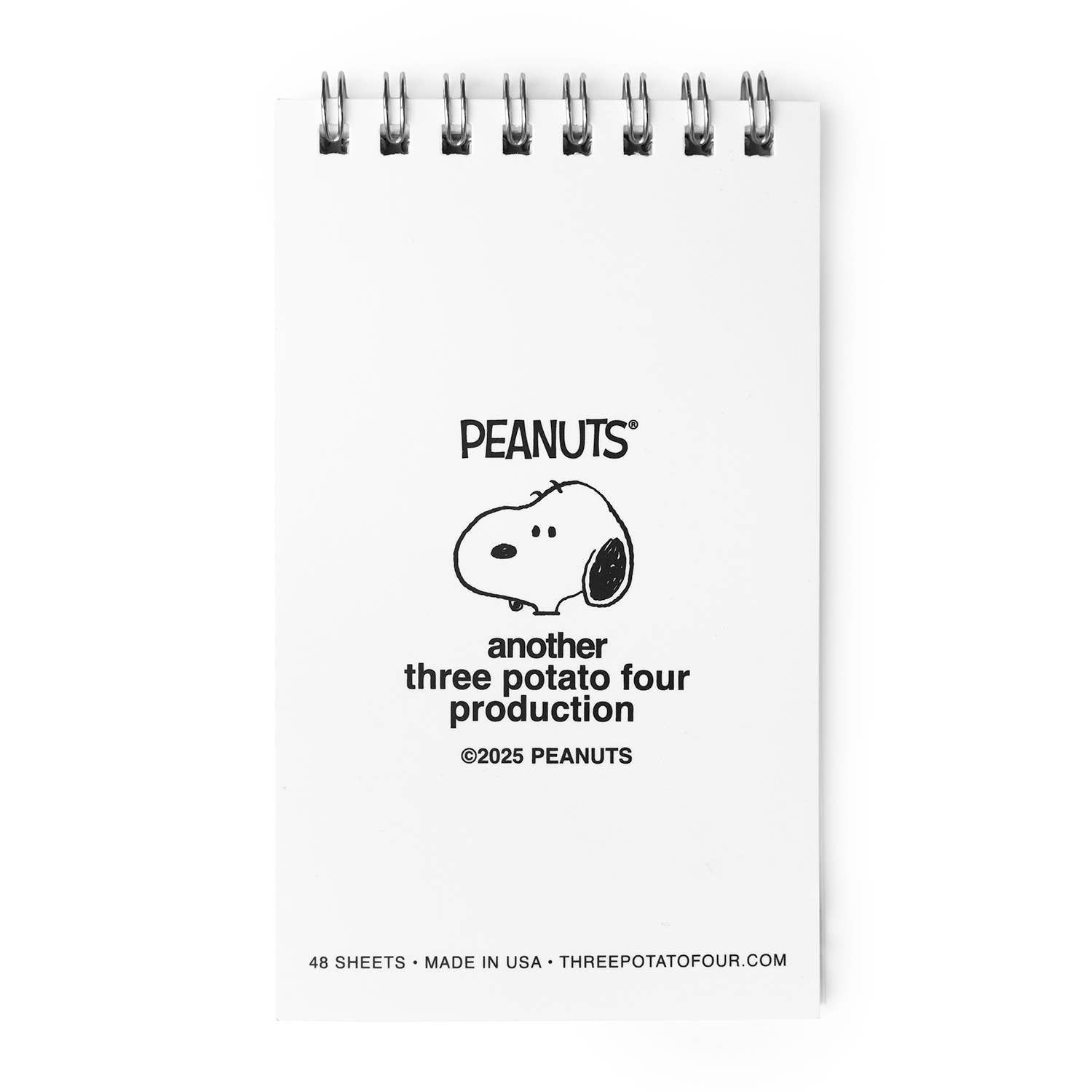 3P4 x Peanuts® - Snoopy Scout Mini Notebook-2